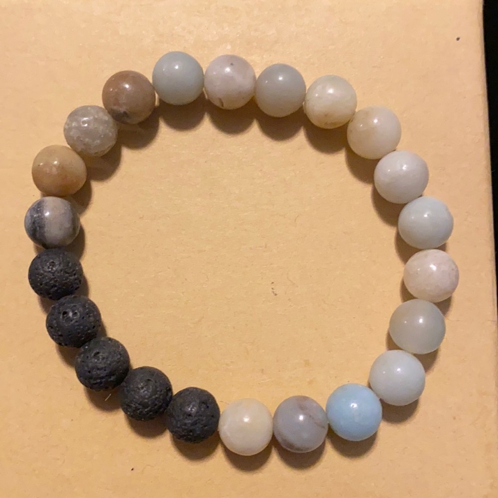 Handmade Lava Rock Essential Oil Diffuser Bracelet